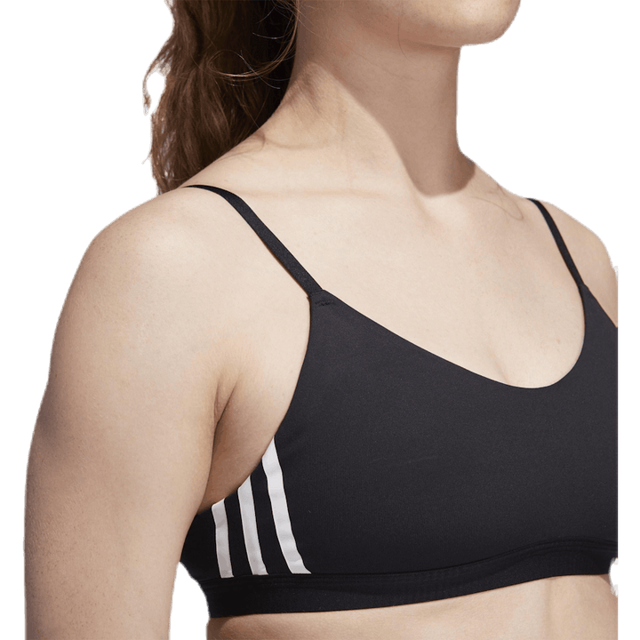 All Me 3 Stripe Bra Black / White