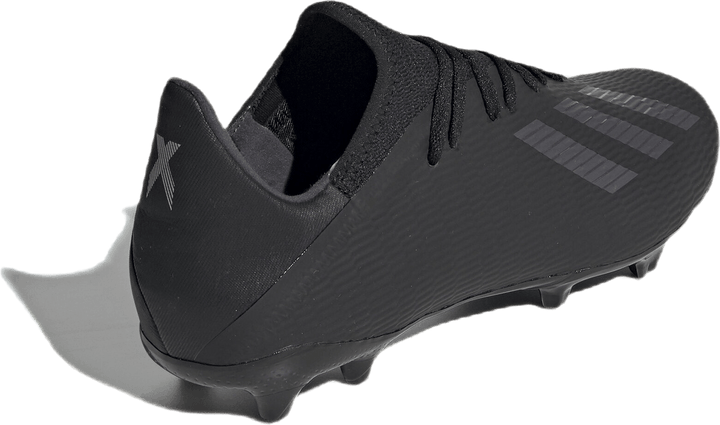 X 19.3 Firm Ground Boots Core Black / Utility Black / Silver Met.
