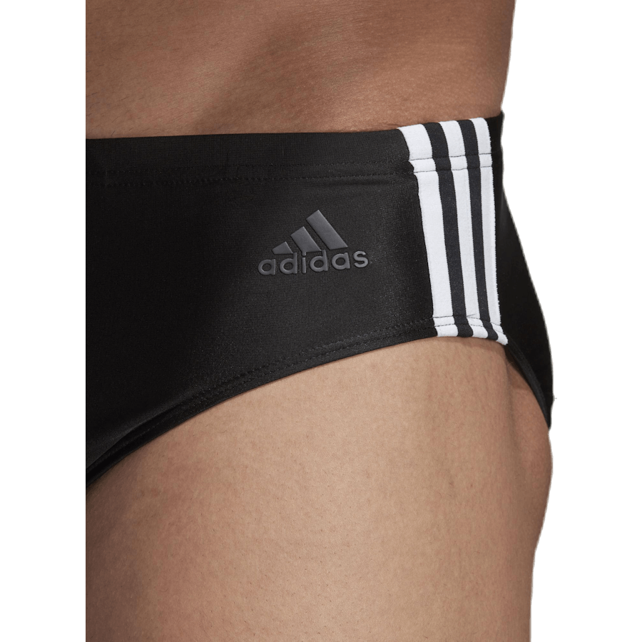 Fitness 3-Stripes Swim Trunks Black