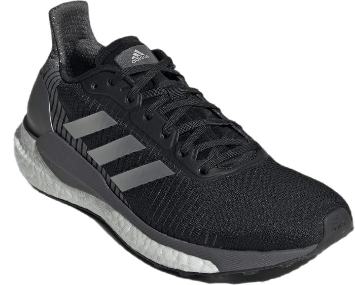 SolarGlide ST 19 Shoes Core Black / Silver Met. / Grey Five