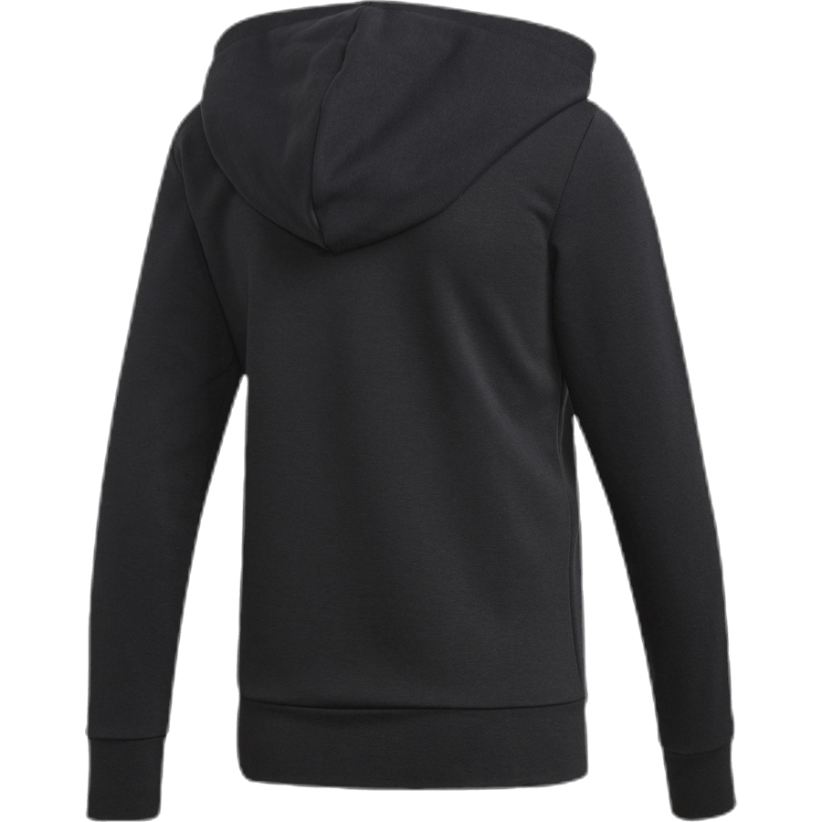 Essentials 3S Full Zip Hoodie Black / White