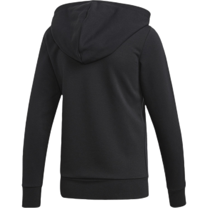 Essentials 3S Full Zip Hoodie Black / White