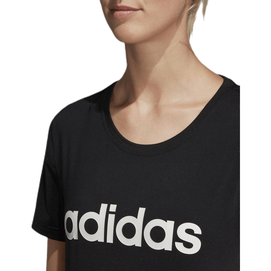 Women D2M Logo T-Shirt Black / Grey Six
