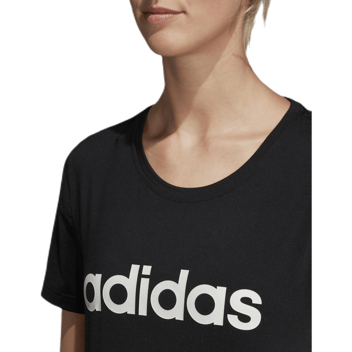 Women D2M Logo T-Shirt Black / Grey Six