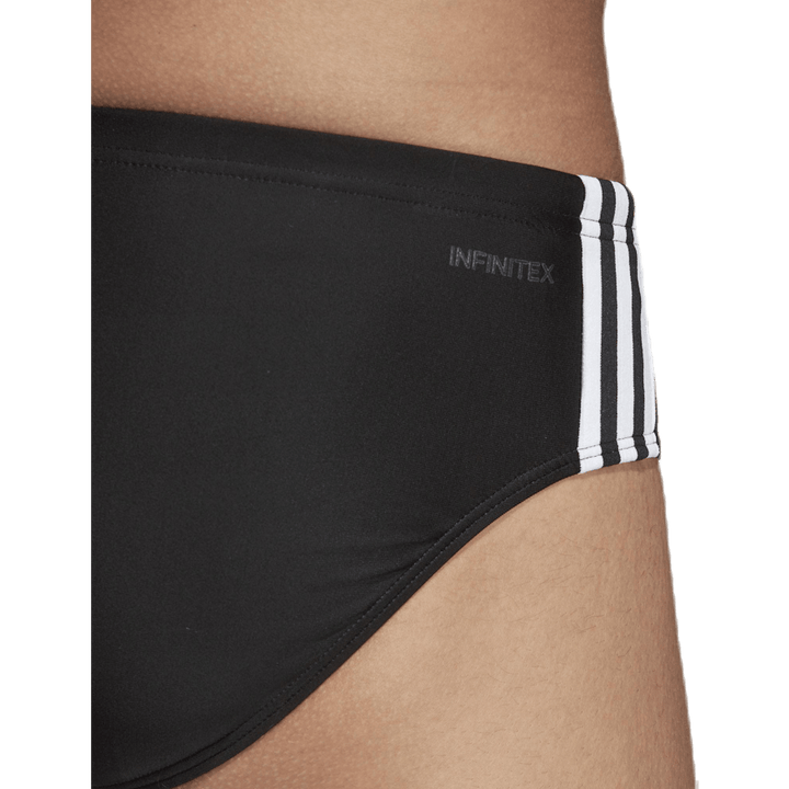 Fitness 3-Stripes Swim Trunks Black