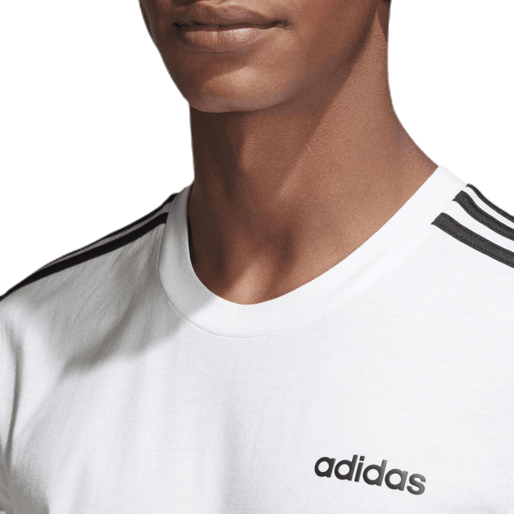 Maglietta Essentials 3 Stripes Bianco / Nero