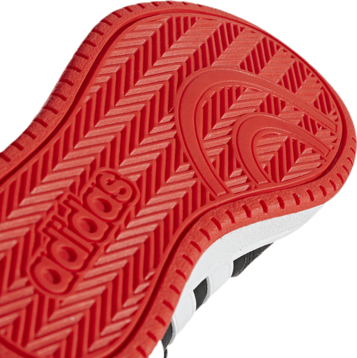 Hoops 2.0 Shoes Core Black / Cloud White / Hi-Res Red