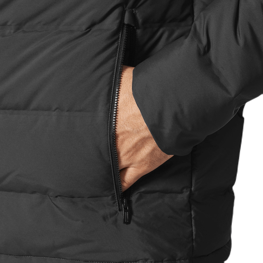 Helionic Down Hooded Jacket Black