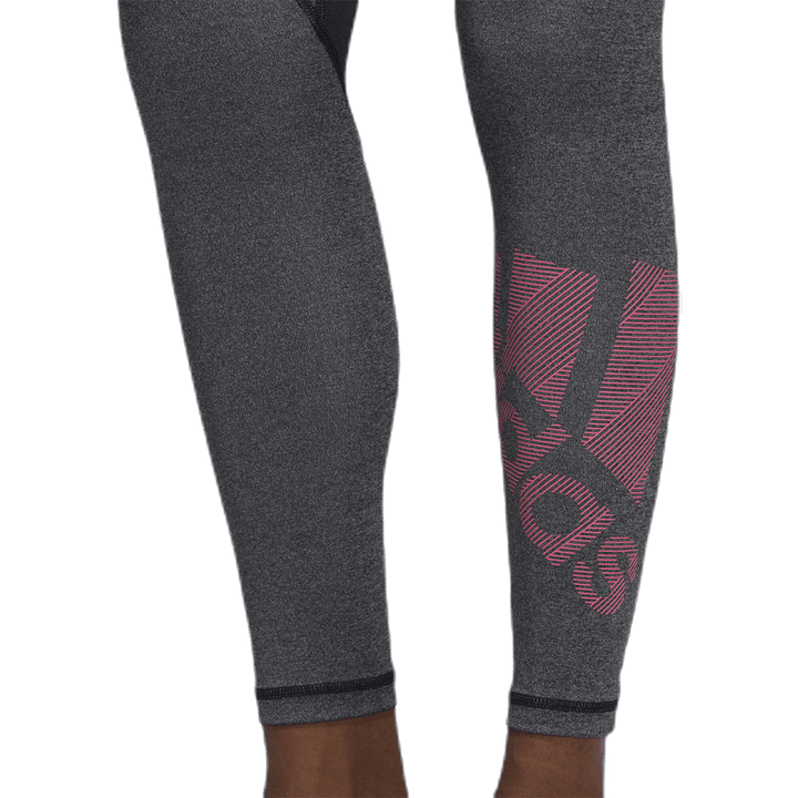 Alphaskin Bos Lange Tight Rosa/Schwarz