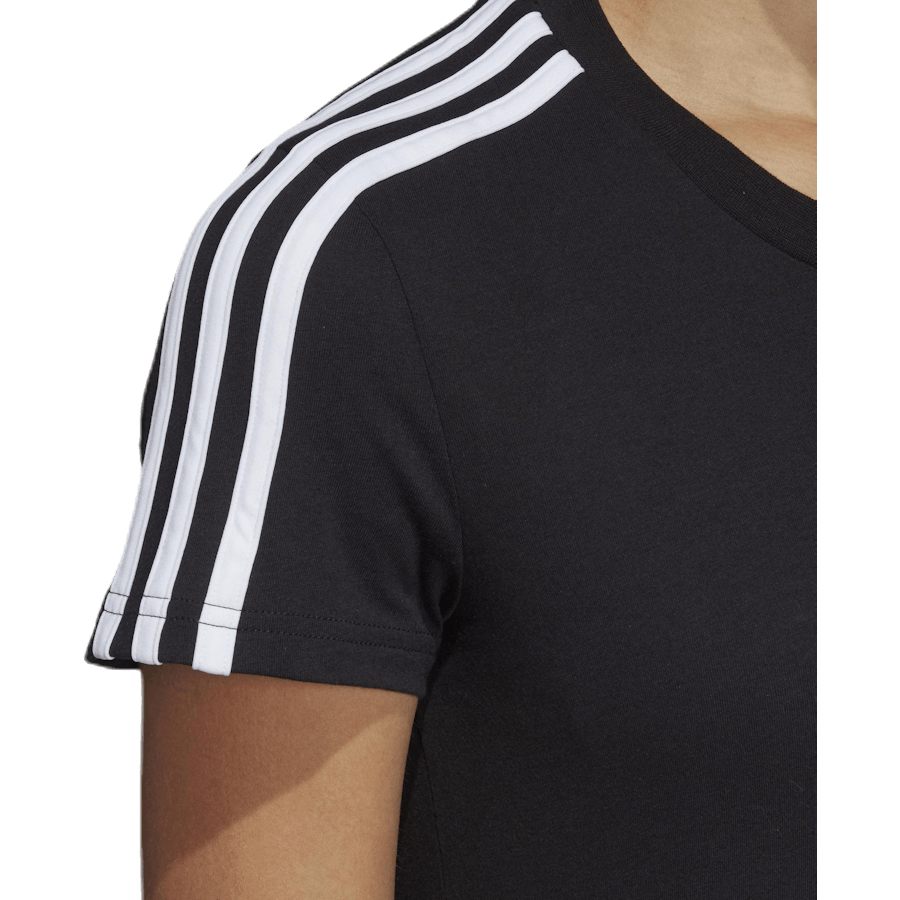 Essentials 3S Slim Tee Black / White