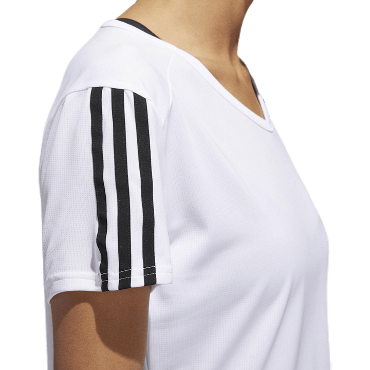 T-shirt Run 3S W blanc/noir
