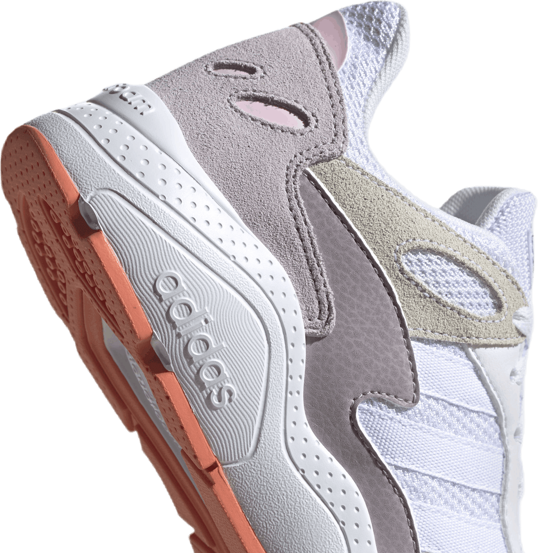 Crazychaos Schuhe Cloud White / Cloud White / Semi Coral