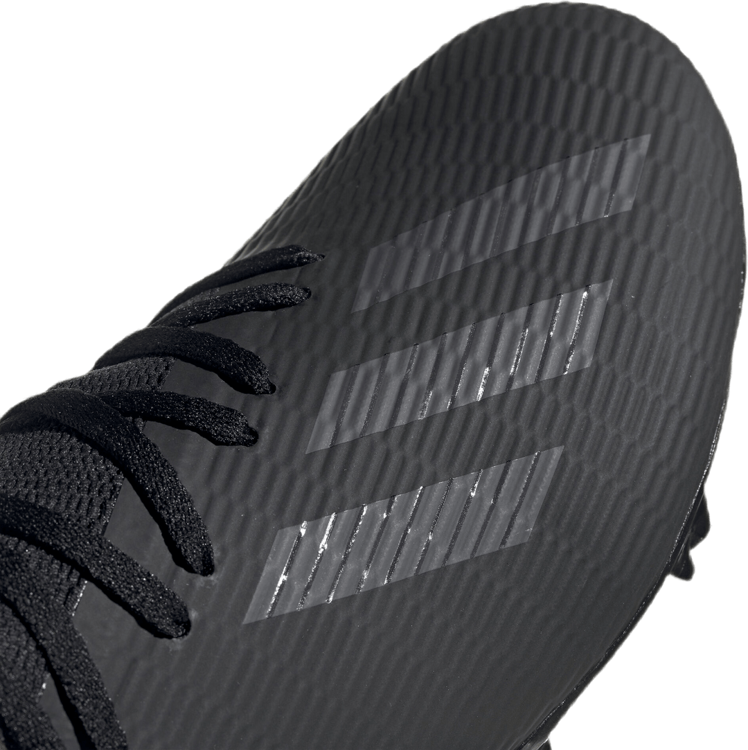 X 19.3 Firm Ground Boots Core Black / Utility Black / Silver Met.