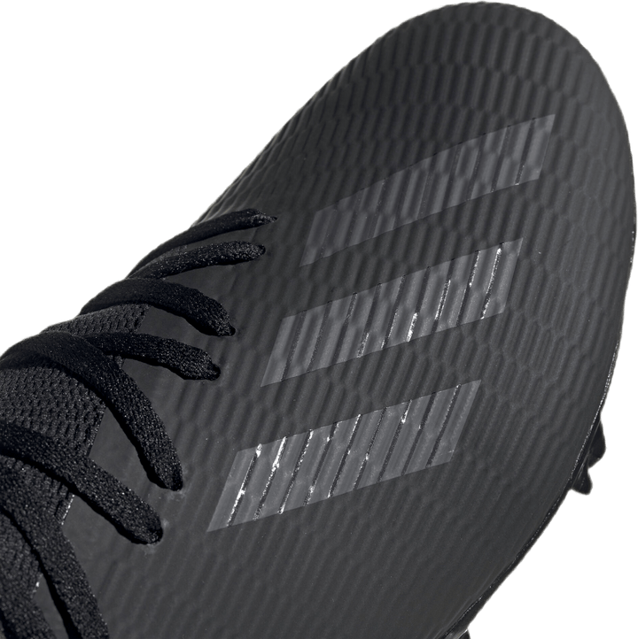 X 19.3 Firm Ground Boots Core Black / Utility Black / Silver Met.