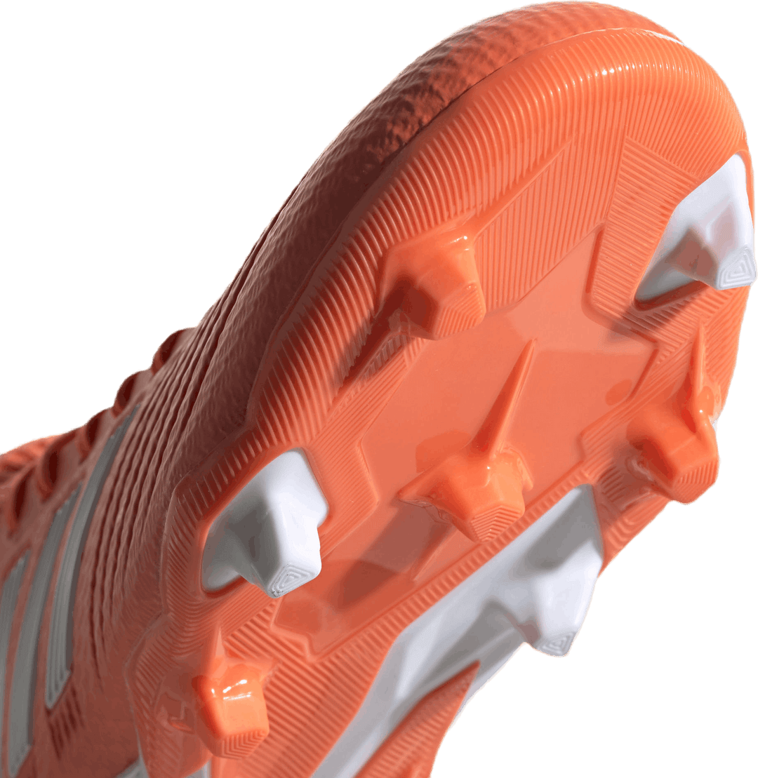 Predator 19.3 Firm Ground Boots Hi-Res Coral / Cloud White / Glow Pink