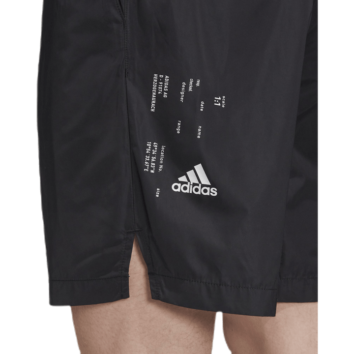 Tech Shorts Schwarz