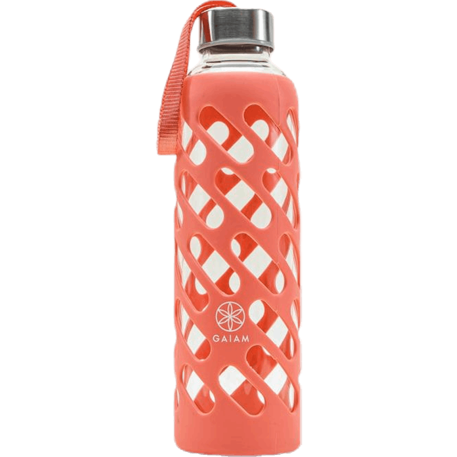 Sure Grip Glass Water Bottle Guava Pink
