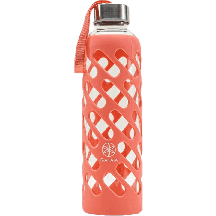 Sure Grip Glass Water Bottle Guava Pink