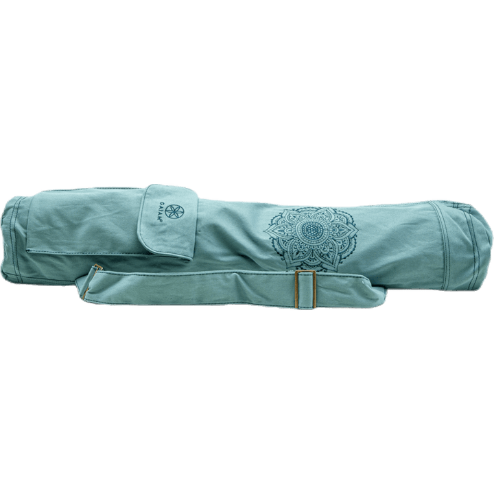 Bestickte Cargo-Mattentasche Niagara Blau