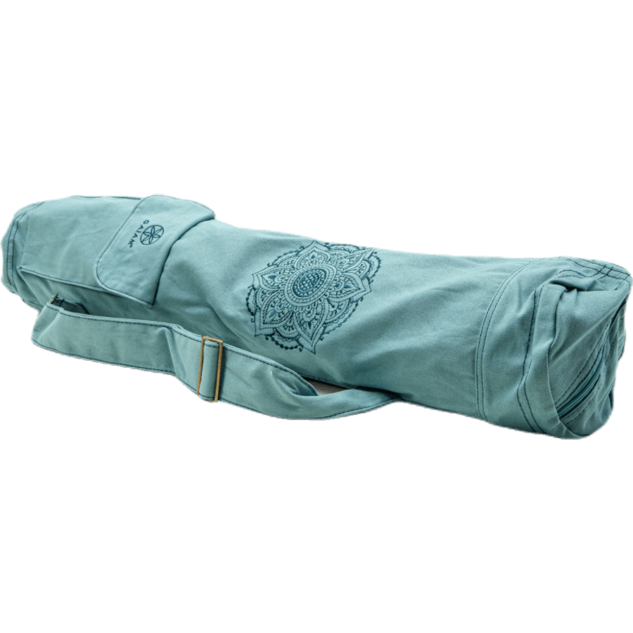 Bestickte Cargo-Mattentasche Niagara Blau