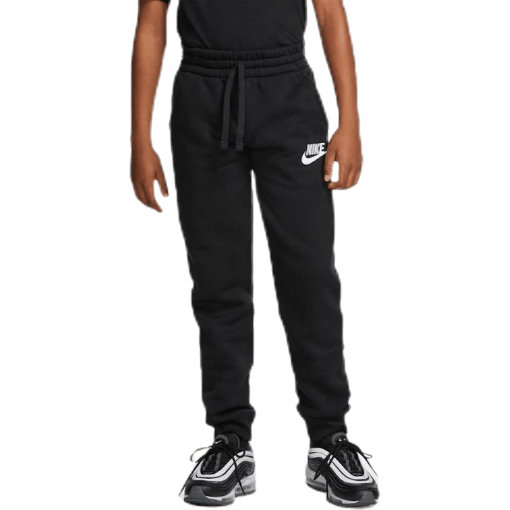 Sportswear Club Fleece Big Kids' Pants BLACK/BLACK/WHITE