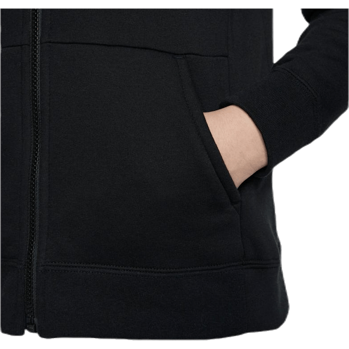 PE Zip Hoodie Junior Black