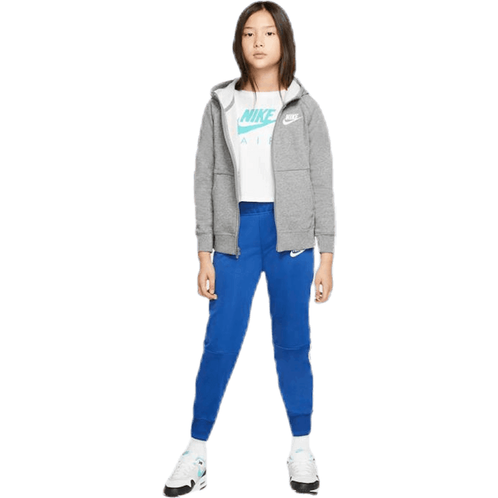PE Zip Hoodie Junior Grey