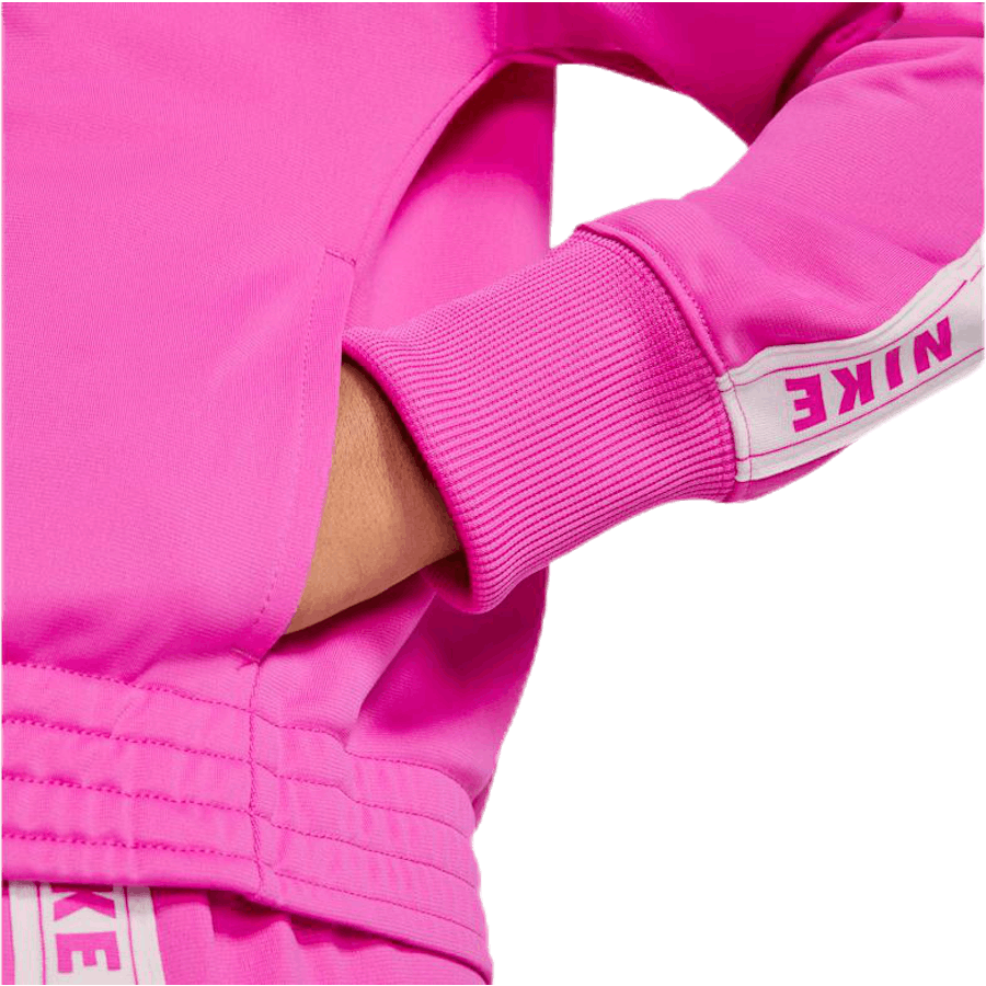 Girls Tricot Essential Tracksuit Pink