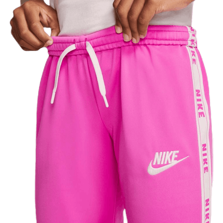 Girls Tricot Essential Tracksuit Pink