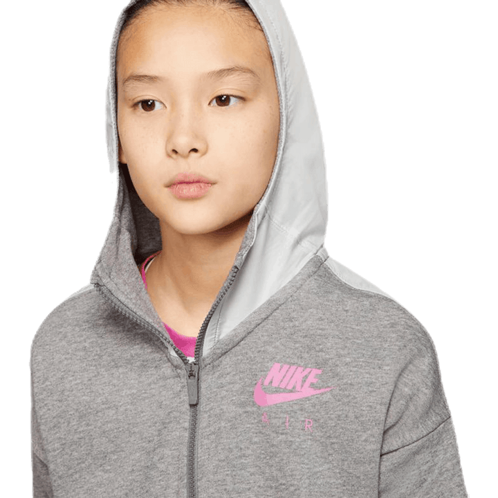 Air Front Zip Jr Pink/Grey