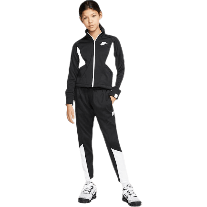 Heritage Front Zip Junior White/Black