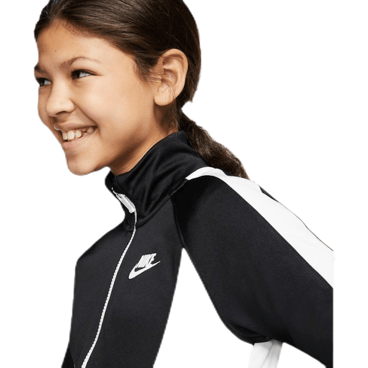 Heritage Front Zip Junior White/Black