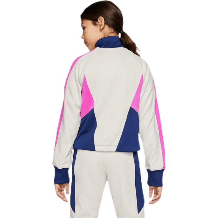 Heritage Front Zip Junior Pink/White