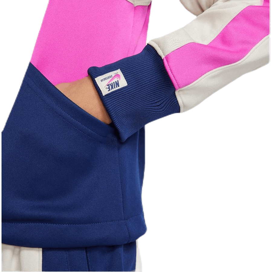 Heritage Front Zip Junior Pink/White