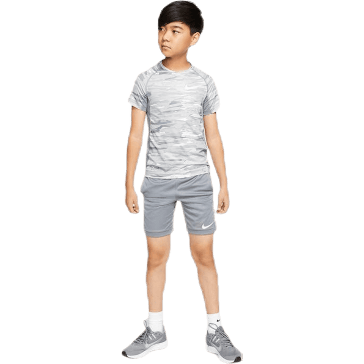 Junior Pro Fitted Camo Gris