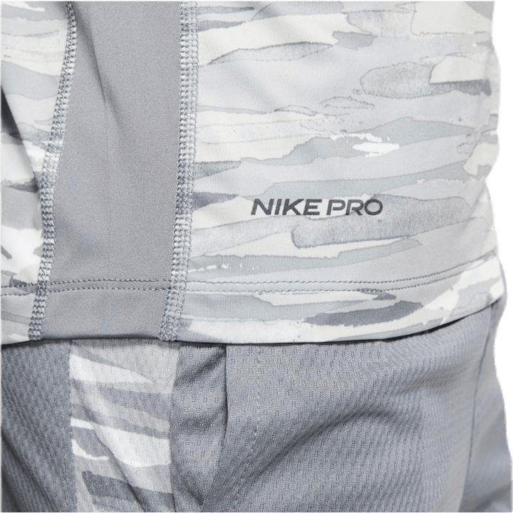 Junior Pro Fitted Camo Gris