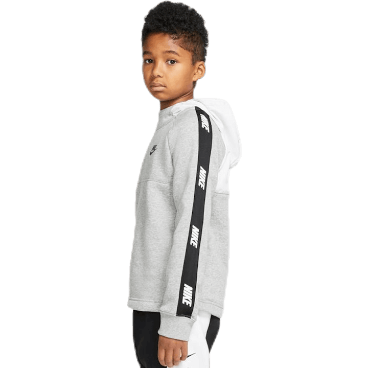 Hybrid 1/2 Zip Fleece Junior White/Black
