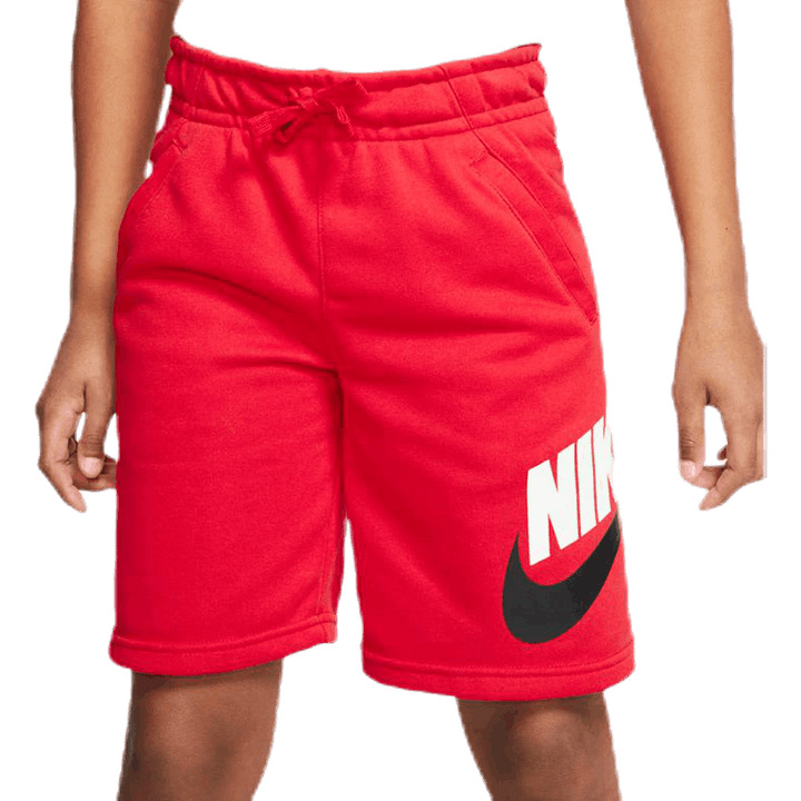 Pantaloncini in pile Club Junior Rosso