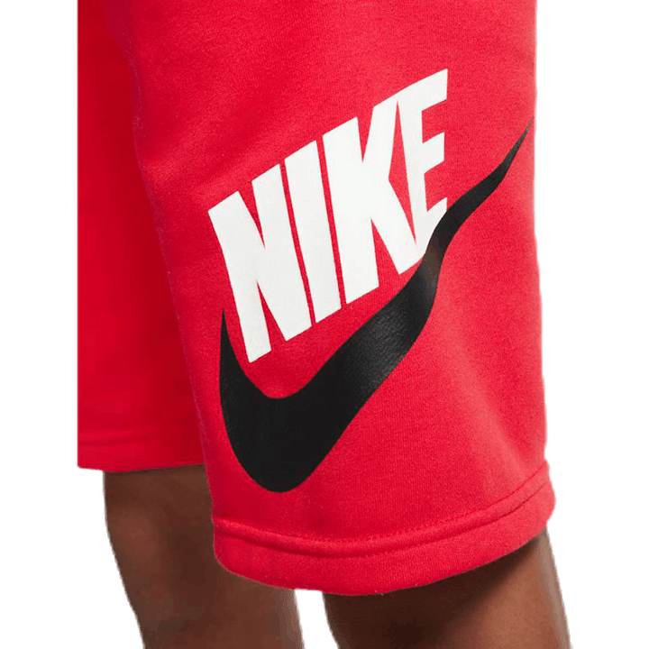 Pantaloncini in pile Club Junior Rosso