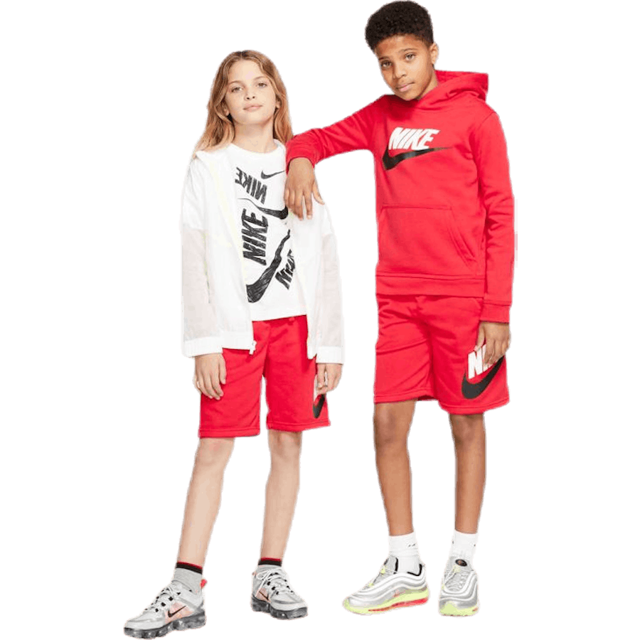 Pantaloncini in pile Club Junior Rosso