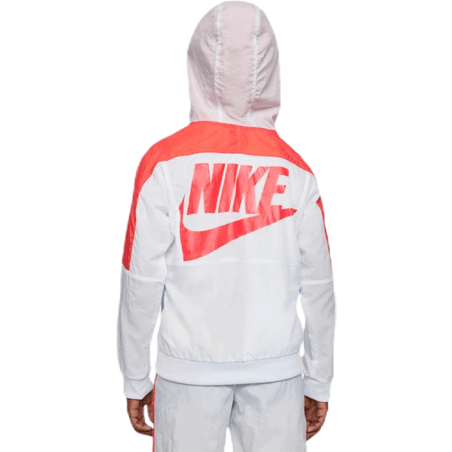 Woven Front Zip Training Junior Grey