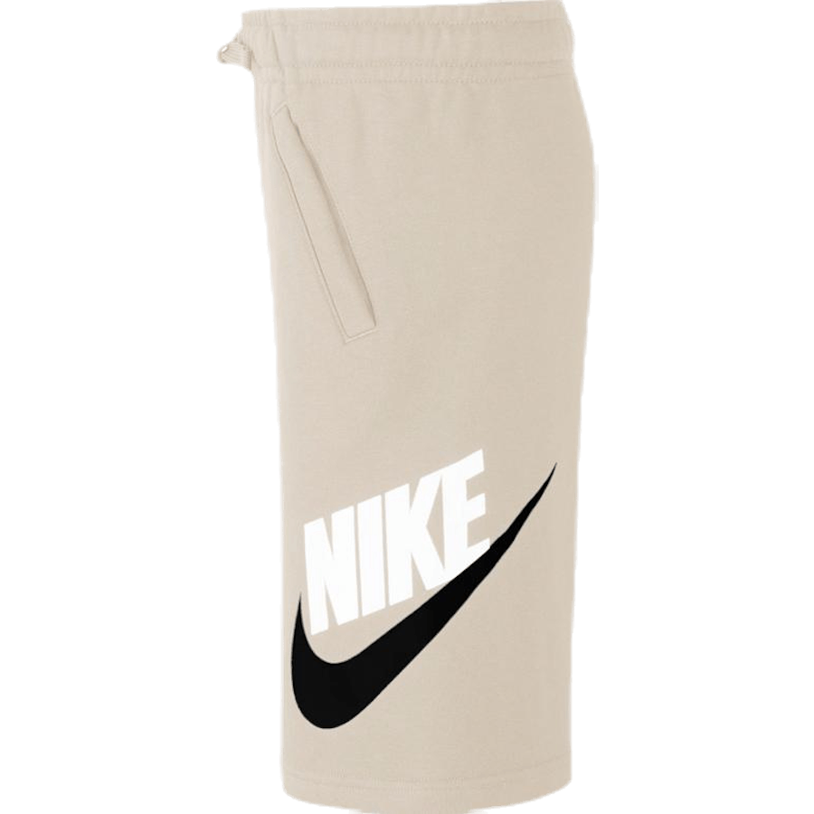 Pantaloncini in pile Club Junior Bianco/Nero