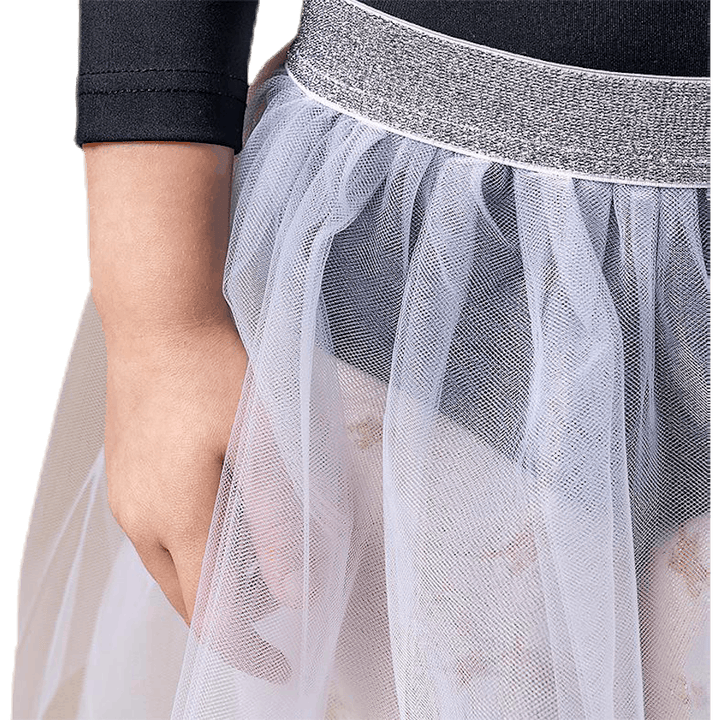 Symone Dance Skirt White