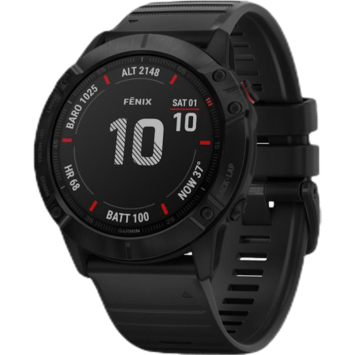 Fenix 6 X Pro Solar Black/Grey