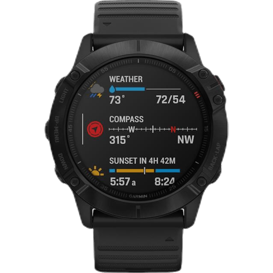Fenix 6 X Pro Solar Black/Grey