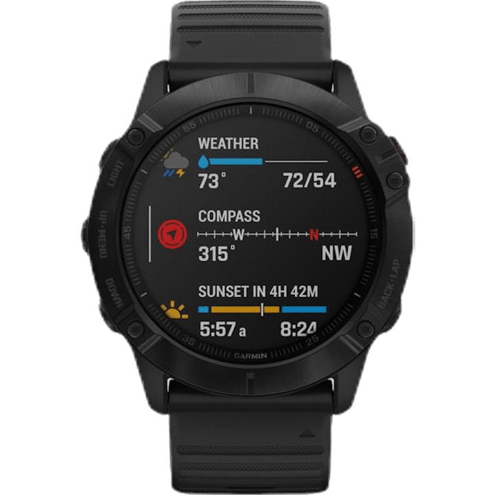 Fenix 6 X Pro Solar Black/Grey
