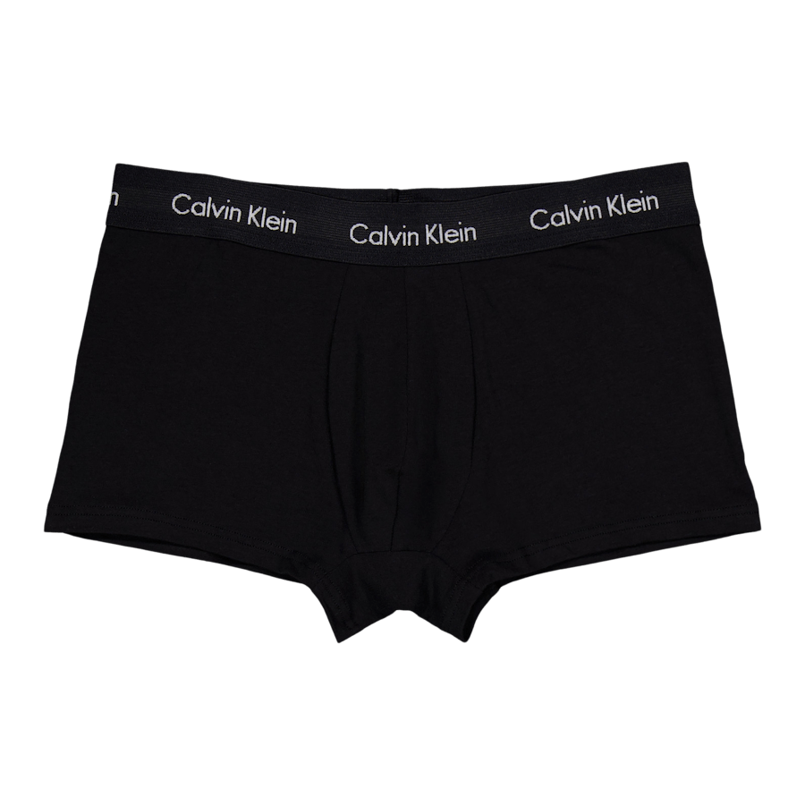 Cotton Stretch 3P Low Rise Trunk Blue