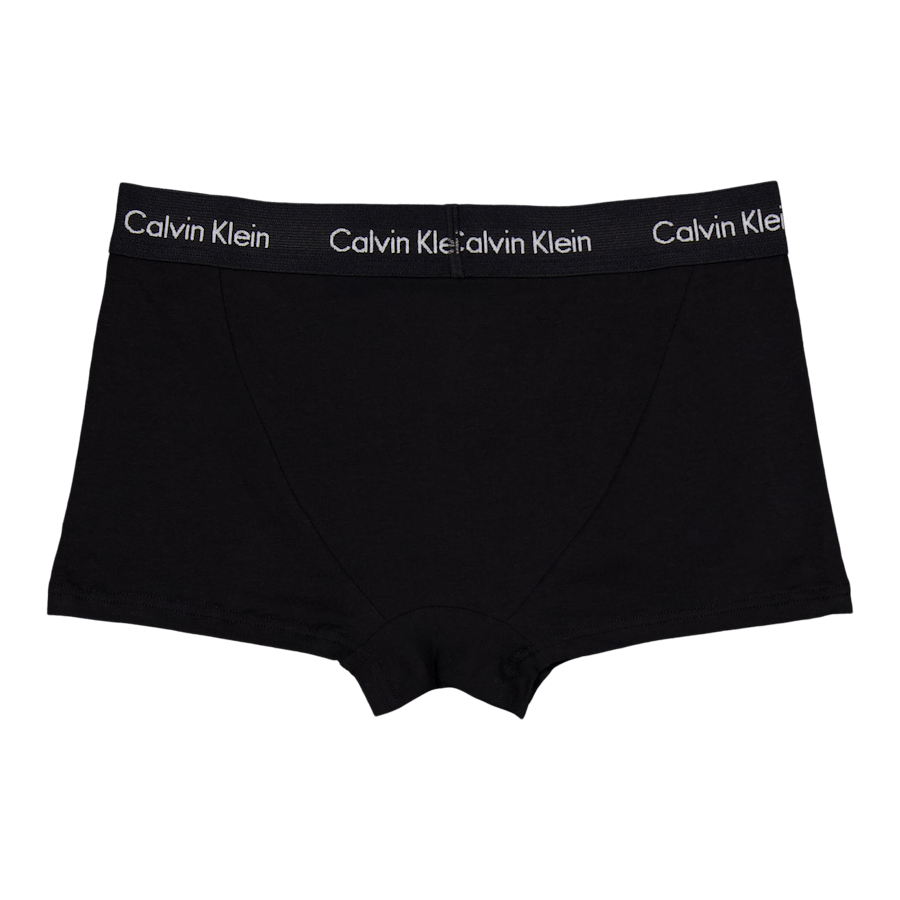 Cotton Stretch 3P Low Rise Trunk Blue