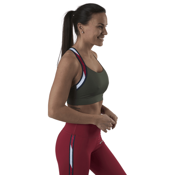 Tape Bra Medium Impact Green
