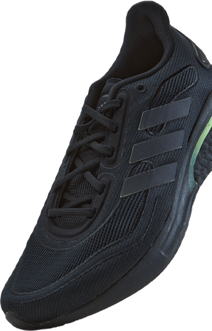 Supernova Shoes Core Black / Core Black / Signal Green